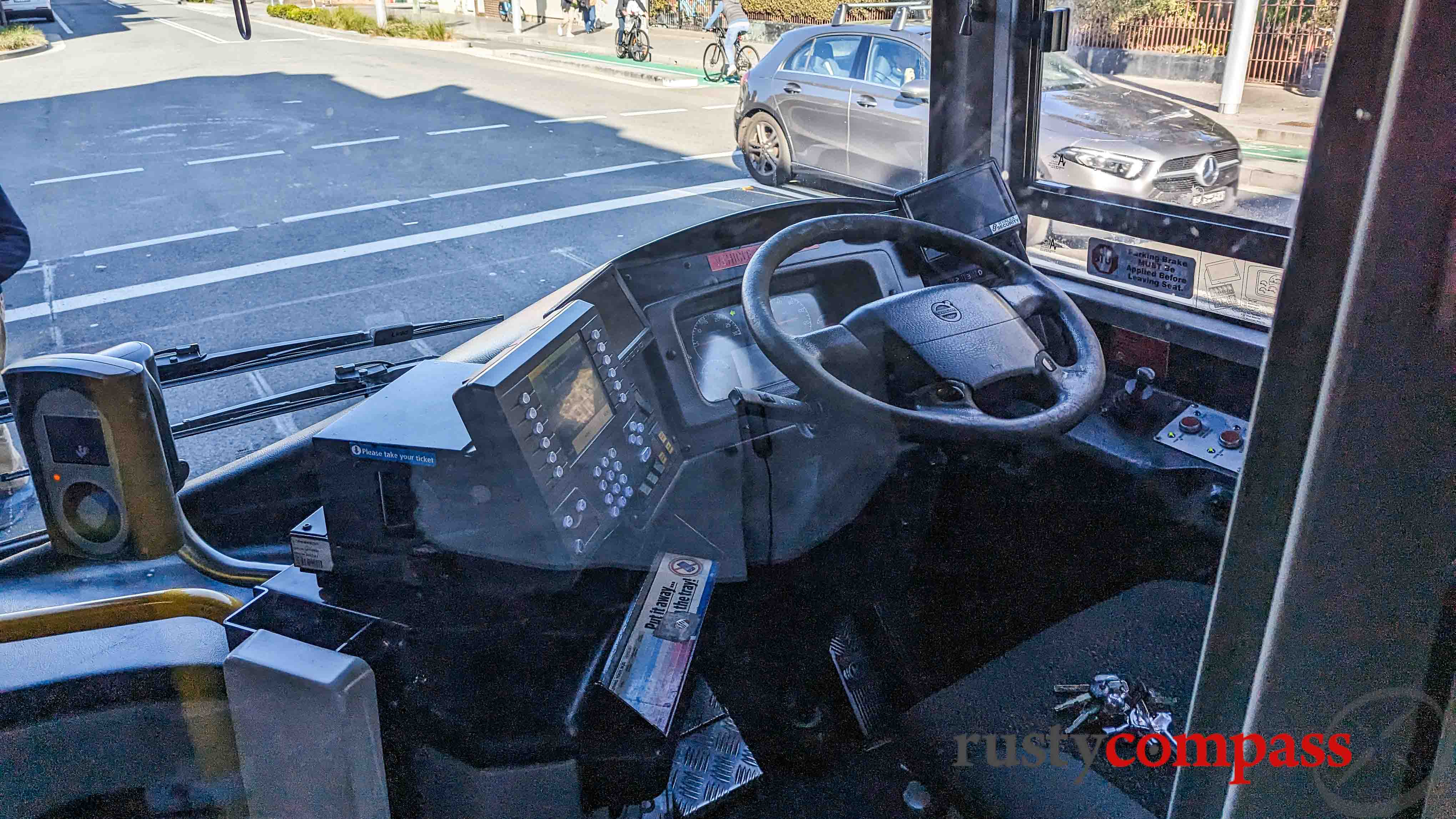 Sydney's driverless buses don't go anywhere....